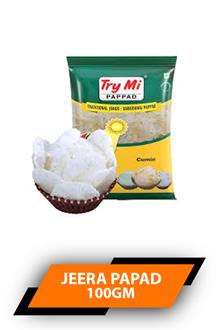 Try Mi Jeera Papad 100gm